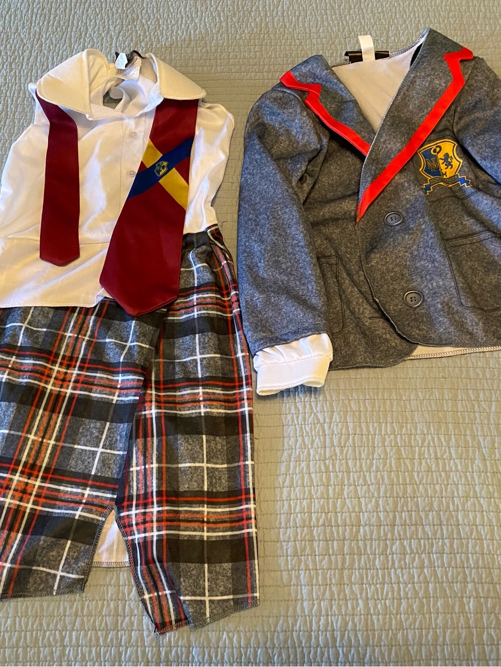NWOT Halloween Beetlejuice Astrid School Uniform Kids Costume Size Small